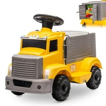 6V Kids Ride-On Car with Storage, Music, Lights, Rechargeable Battery - Perfect Electric Vehicle for Kids Toddlers