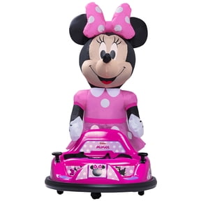 Minnie Mouse 6V ImaginAir Ride on Bumper Car with Inflatable Minnie Character and Rechargeable Battery