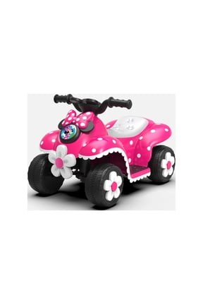Open Box 6V Minnie Mouse Quad, Battery Powered Ride-on, Ages 3+