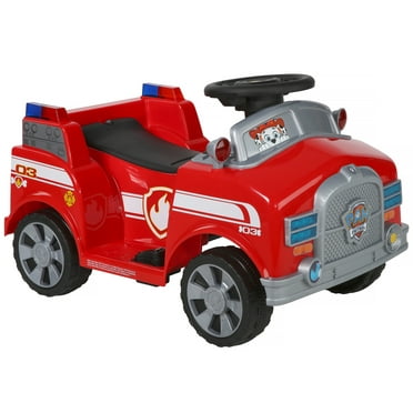 6V Paw Patrol Marshall Quad, Battery Powered Ride-on