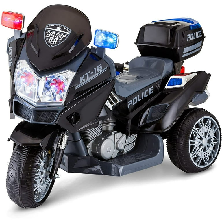 Police trike 6v on sale powered ride on