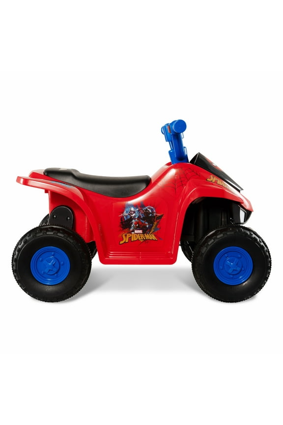 6V Spiderman ATV, Battery Powered Ride on, by Hyper Toy Company