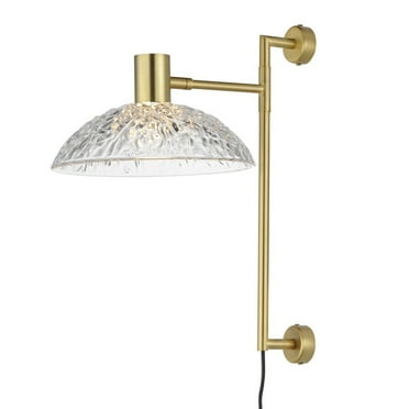 24980TCSBR-Maxim Lighting-Metropolis - 6W 1 LED Pin Up Wall Sconce-17 Inches Tall and 10 Inches Wide
