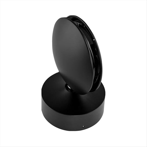 6W 360 Degree LED Lamp Window Sill Door Frame Wall Light for Bedroom Hallway Aisle Bar Stair Black,Warm