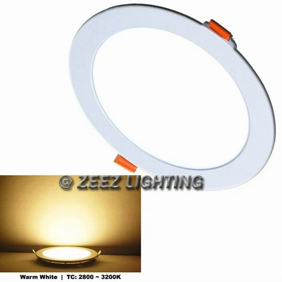 6W 4-Inch Round Warm White Led Recessed Ceiling Panel Can Light Spot Down Lights