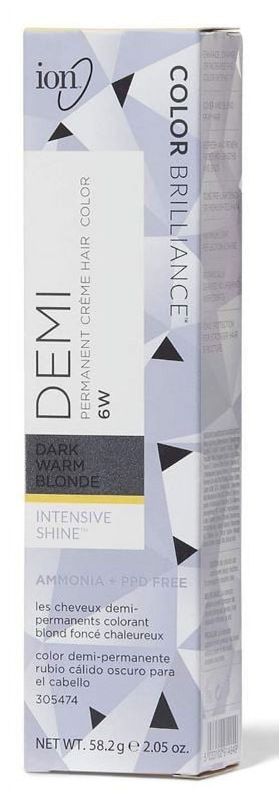 Ion Demi Permanent Hair Color Chart