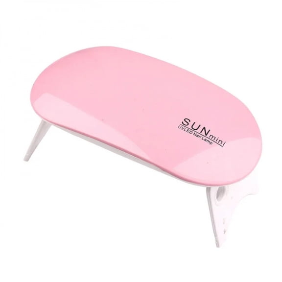 6W Mini Nail Dryer Lamp LED Portable UV Manicure Light with USB Cable Nail Art Tools