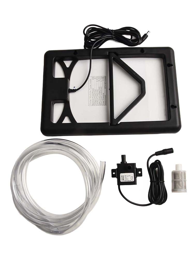 6W Mounted Solar Panel Submersible Pump Solar Water Pump 12V Circulating Fish Pond Filtration Oxygen Submersible Pumps