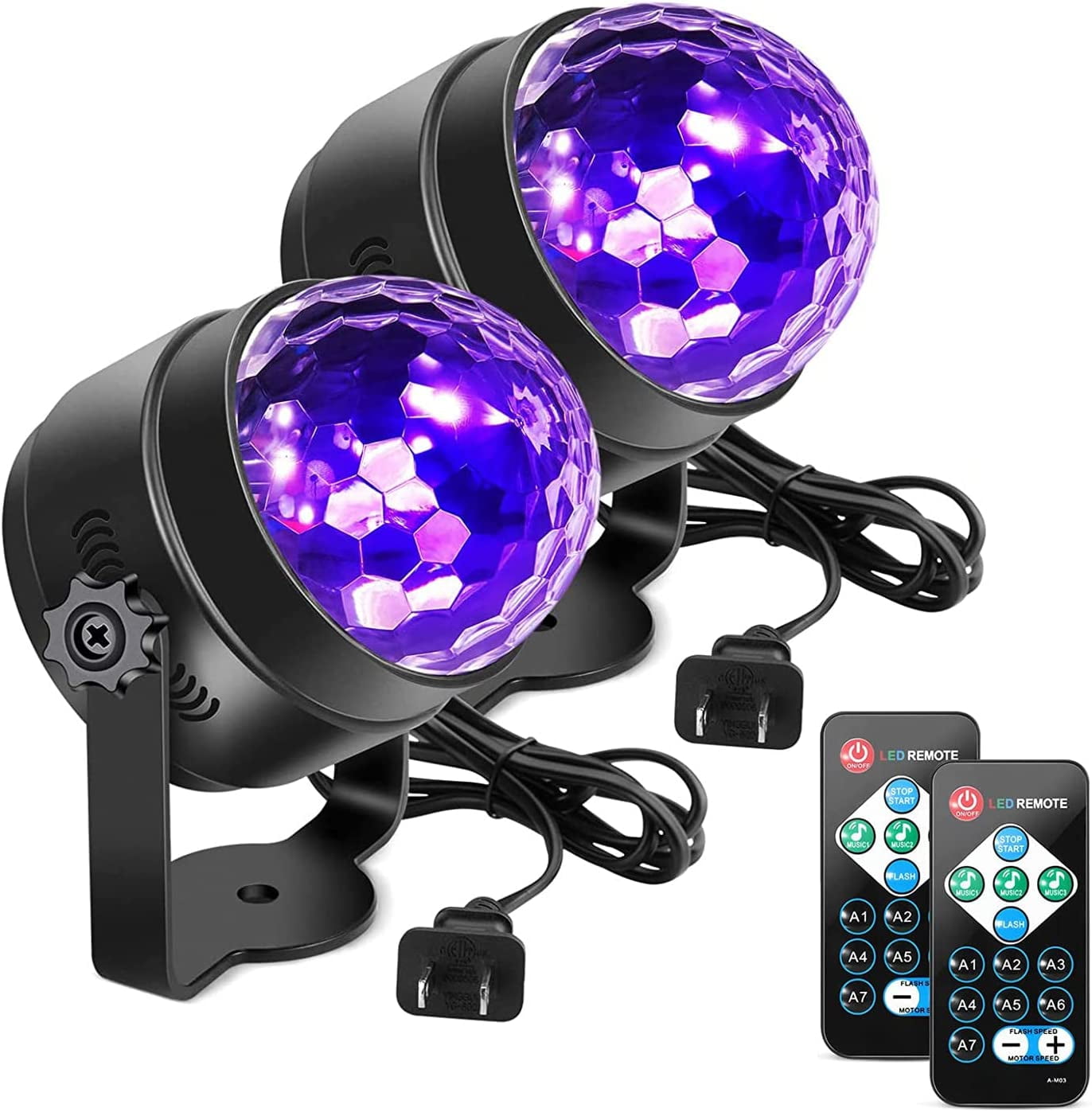 6W UV LED Blacklight for , Glow Fluorescent Dark Party Supplies, Disco