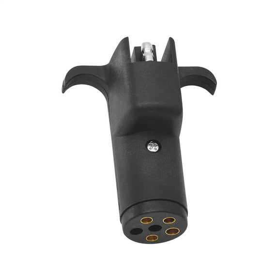 6Way Round To 4-Flat Adapter Replacement Auto Part, Easy to Install