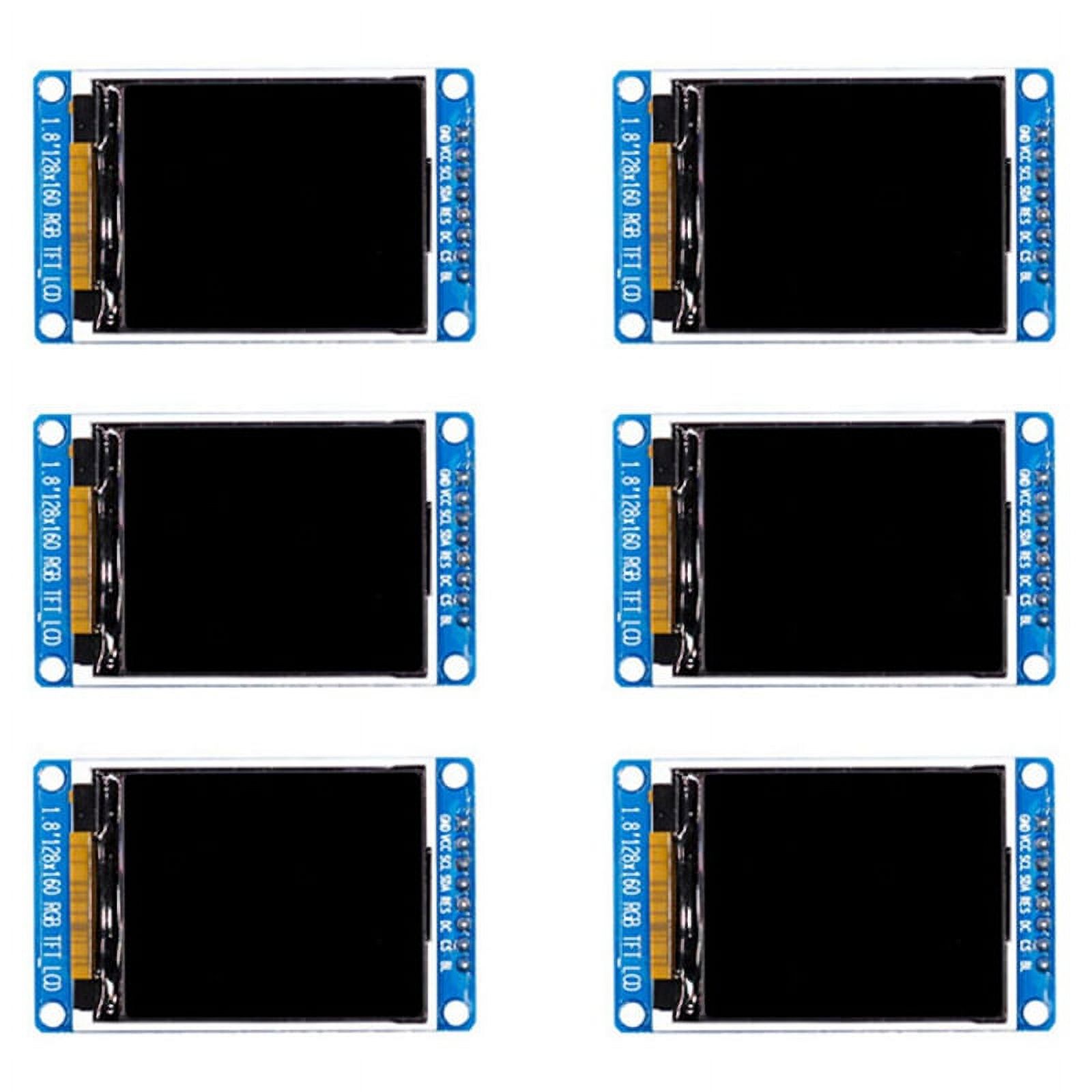 6X 1.8 Inch LCD Display Module Full Color 128X160 RGB SPI TFT LCD