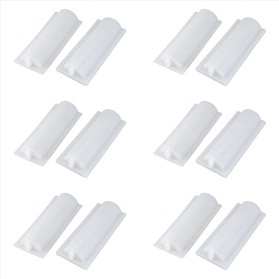 6X 1000Ml Rounded Hand Soap Mold Tube Model Silicone Mold Long-Cylinder Cold Process Soap Form Handmade Soap Mold,6 x Silicone soap mould,White