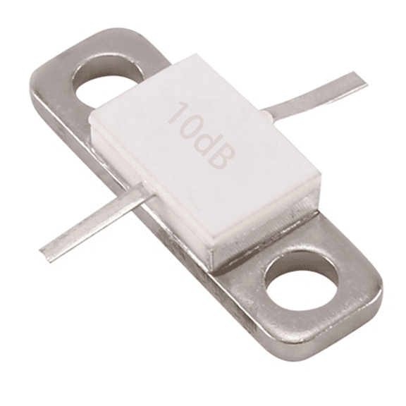 6X 10DB Attenuator 100Watt ATTENUATORS FLANGED 100Watts 10DB DC-3GHz 50Ohms Full Flange 50OHM DC-3.0Ghz LOW VSWR