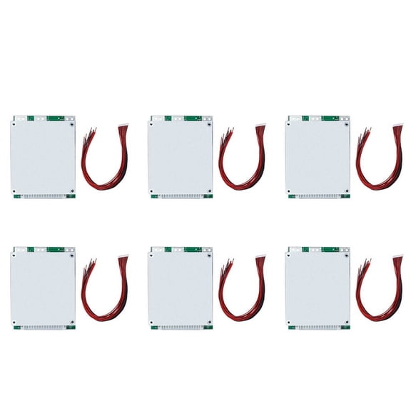 6X 16S 60V 35A Protection Board Li-Ion Lithium 18650 Battery Protection Board with UPS Energy Inverter for Battery