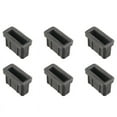 thumbnail image 1 of 6X 17111712911 Rubber Engine Upper Radiator Mounts for E32 E38 E34 E39 735I 1988-1992 740I 1993-1994 750IL 1988-1994,6 x Upper Radiator Mount,black, 1 of 7