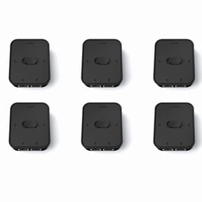 6X 2 Port RJ45 LAN CAT6 Network Switch 1000Mbps 2in1 Out/1 in 2 Out Internal External Network Switcher Splitter,6 x Network Switch,Black