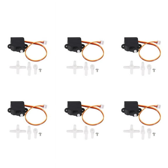6X 2G Digital Servo 2.2G Servo for -Model Airplanes Cars Trucks Orlandoo Hunter Upgrade Parts Universal