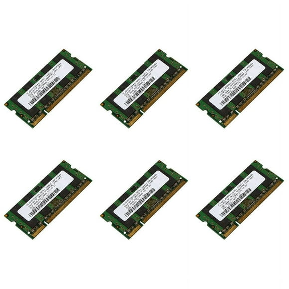 6X 2GB DDR2 RAM Memory 667Mhz PC2 5300 Laptop Ram Memoria 1.8V 200PIN SODIMM for AMD
