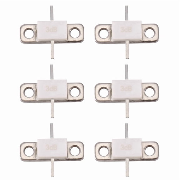 6X 3DB Attenuator 100Watt ATTENUATORS FLANGED 100Watts 3DB DC-3GHz 50Ohms  Full Flange 50OHM DC-3.0Ghz LOW VSWR