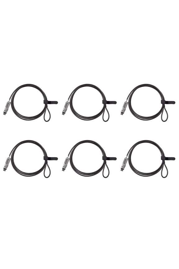6X 4 Digital Universal Lock USB Laptop Security Cable Lock for Computer