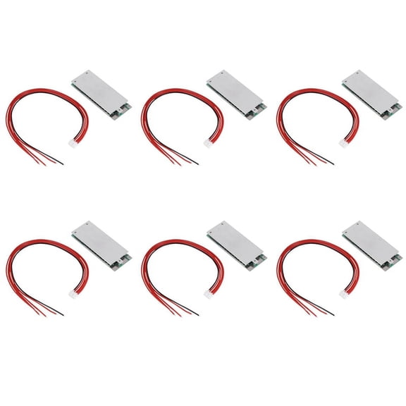 6X 4S 12V 100A Protection Circuit Board Lifepo4 3.2V with Balanced Ups Inverter Energy Storage Charger Battery