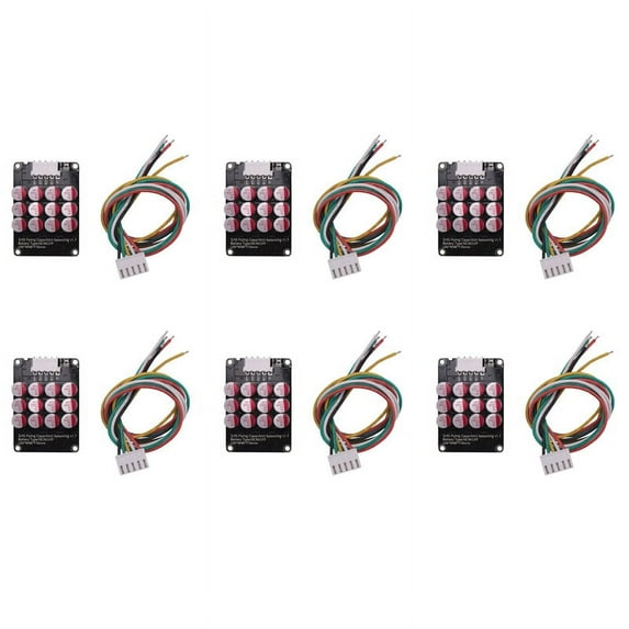 6X 4S 5A Whole Group Balancer Active Board Lithium Lifepo4 Battery Equalizer Energy Transfer Capacitor