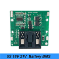 thumbnail image 1 of 6X 5S 18V 21V 20A Li-Ion Lithium Battery 18650 Battery Screwdriver Shura Charger Protection Board Fit Turmera, 1 of 5