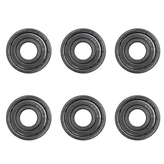6X 6201Z Deep Groove Bearing, Metal, 12 x 32 x 10 mm, Sealed