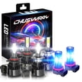thumbnail image 1 of 6X 9005 H7 LED Headlight White High Low Beam + H11/H8 Fog Light Ice Blue Bulbs Plug&Play Car Bulbs, 1 of 11
