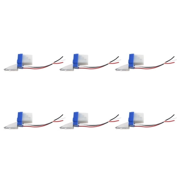 6X AC DC 12V 10A Automatic Lamp Switch Light Sensor Switch