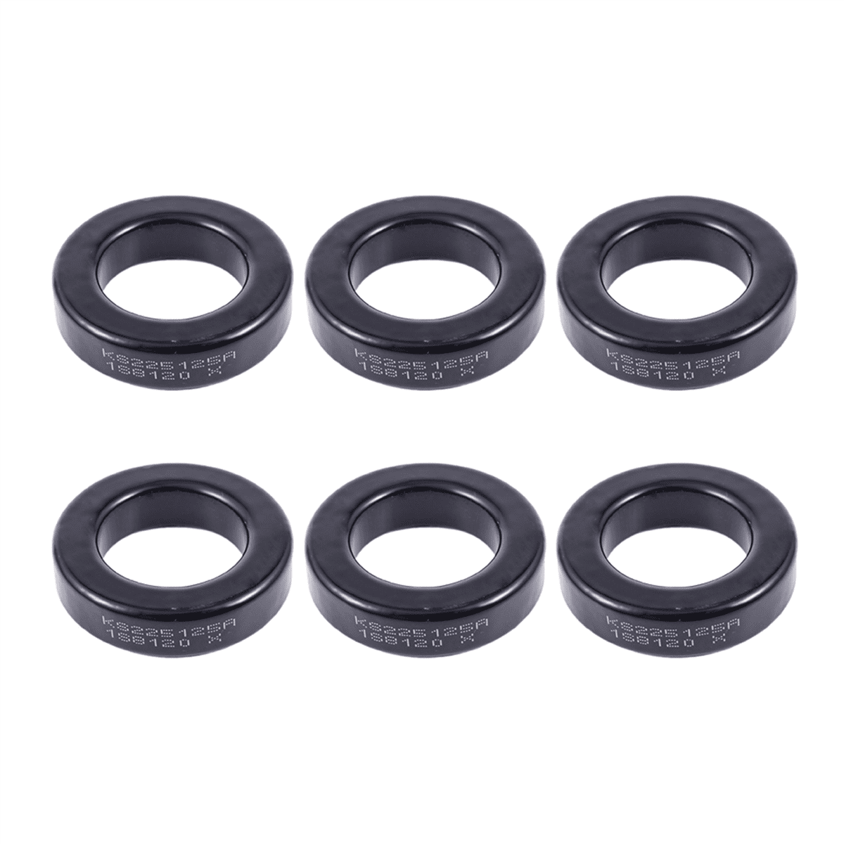 6X AS225-125A Ferrite Rings, Toroidal Cores in for Electrical Inductors ...