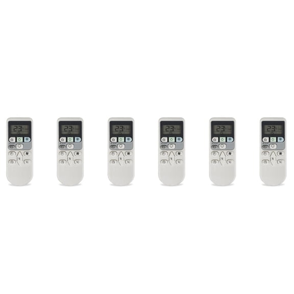 6X Air Conditioning Remote Control Replacement Direct for -S18CAK X18CBK E18CYK 26/36BCY