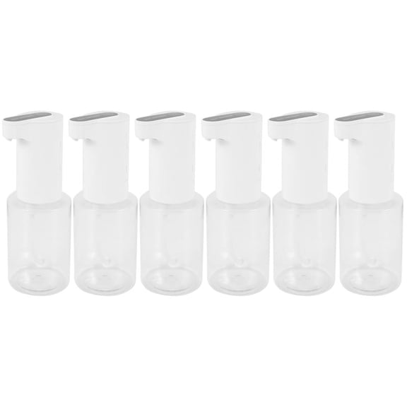 6X Automatic Alcohol Dispenser Touchless Machine Sensor Soap Dispenser 350Ml Soap Dispenser,6 x dispenser,White