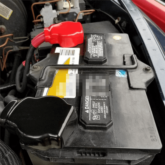 6X Battery Terminals(Heavy Duty) Battery Terminal Negative & Positive with Plastic Cover Made of Lead Alloy Kit