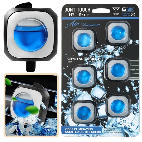 6X Car Air Outlet Vent Clip Aromatherapy Fragrance Diffuser Clip Eliminator Us