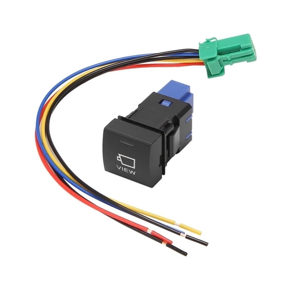 6X Car Camera View Button Camera Control Switch With Wire For Toyota Camry Xv70 2018 Avalon For Rav4 2020 Prado 150