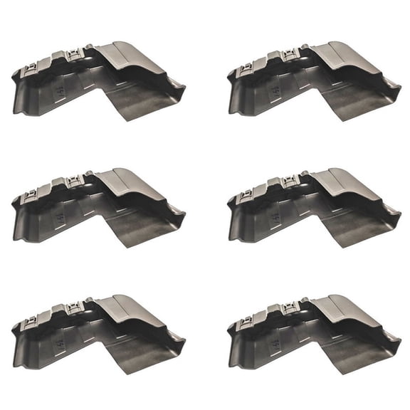6X Car Engine Dust Cover Hood ECU Electronic Control Unit Protection Cap for C3 DS3 C- Elysee 301 2008