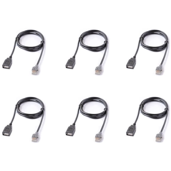 6X Car Media Unit USB Interface Cable Adapter for MISTRA