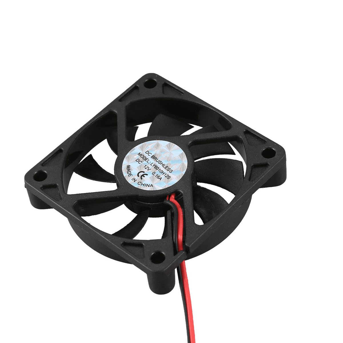 6X Desktop PC Case DC 12V 0.16A 60mm 2 Pin Cooler Cooling Fan - Walmart.com