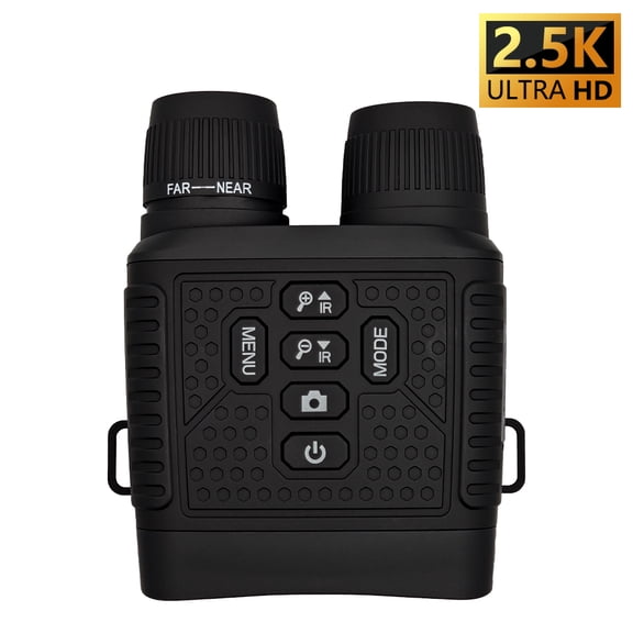 6X Digital Zoom Night Vision Binoculars for Adults - 3" Screen, Long Battery Life Night Vision Goggles, Ideal for Hunting, Camping, Security & Outdoor Low-Light Observation