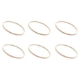 thumbnail image 1 of 6X Dream Bamboo Rings,Wooden Circle Round Catcher DIY Hoop for Flower Wreath House Plant Decor Hanging Basket 20.5Cm, 1 of 8