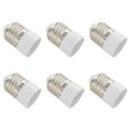 thumbnail image 1 of 6X E27 to E14 Base LED Light Lamp Bulb Adapter Converter, 1 of 8