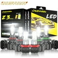 thumbnail image 1 of 6X For 06-12 Toyota RAV4 9005+9006+H11 LED Headlight High Low+Fog Light Bulbs Kit，CHUSYYRAY, 1 of 14
