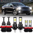 thumbnail image 1 of 6X For Ford Fusion 2006-2018 H7+H11+H11 LED Headlight Bulbs Hi Low Fog Light Kit, 1 of 9