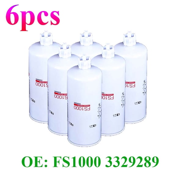 6X Fuel Water Separator P550105 2568753 for FS1000 Cummins 3329289