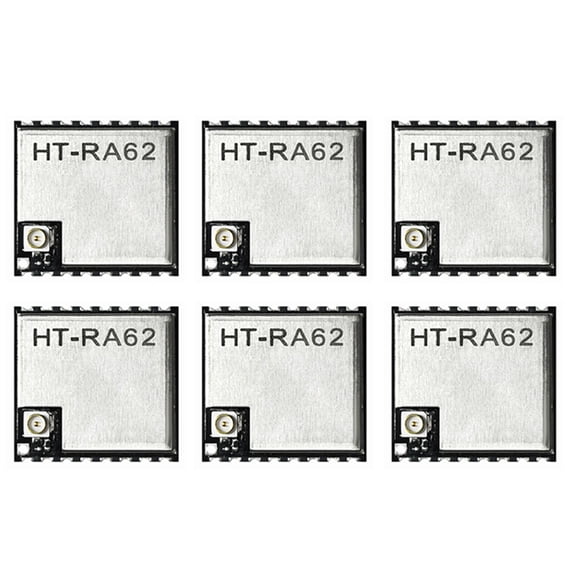 6X HT-RA62 LoRa Series Module SX1262 Secondary Development Supports LoRaWAN Protocol 868-915MHz