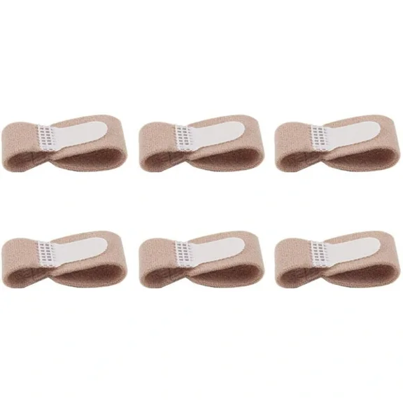 [6X] Hammer toe bandage, broken toe splints, padded to correct ha