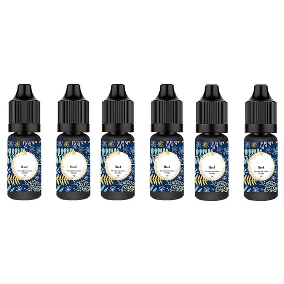 6X Hard UV Resin Glue Clear Ultraviolet Curing Quick Drying Epoxy Resin UV Glue DIY Jewelry Making Tools, 10G