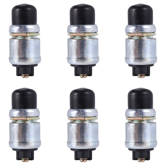 6X Heavy Duty Engine Start Push Button Heavy-Duty Momentary Start Switch 12V Dc Push Button Start Switch(50 Amps)