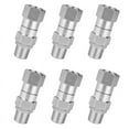 thumbnail image 1 of 6X High Pressure Washer Swivel Joint 3/8 Inch Pressure Washer Hose Fittings 360 Degree Rotation Connector Car Washing, 1 of 7
